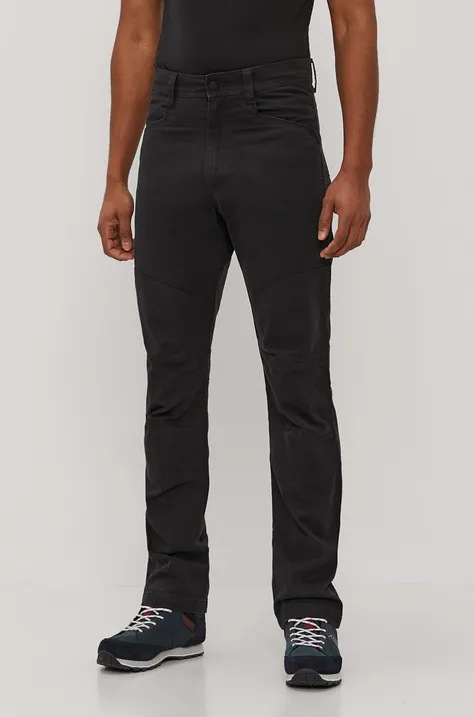 Παντελόνι Wrangler ανδρικό, χρώμα: μαύρο