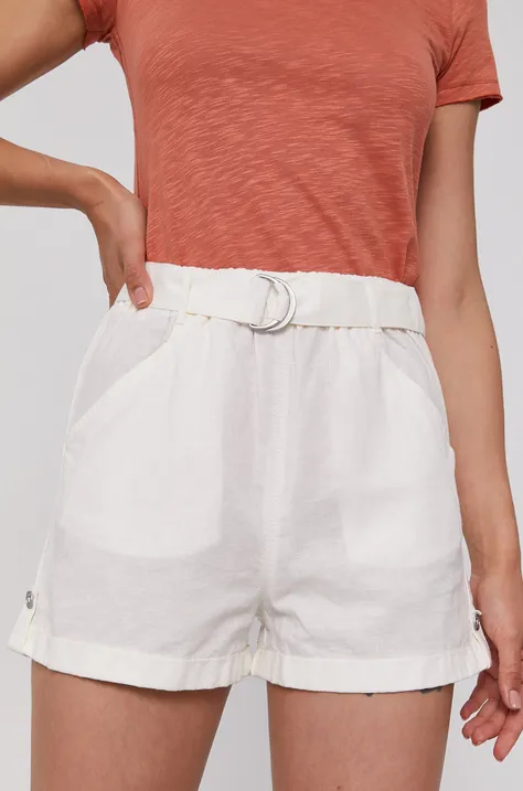 Kratke hlače United Colors of Benetton ženske, bela barva