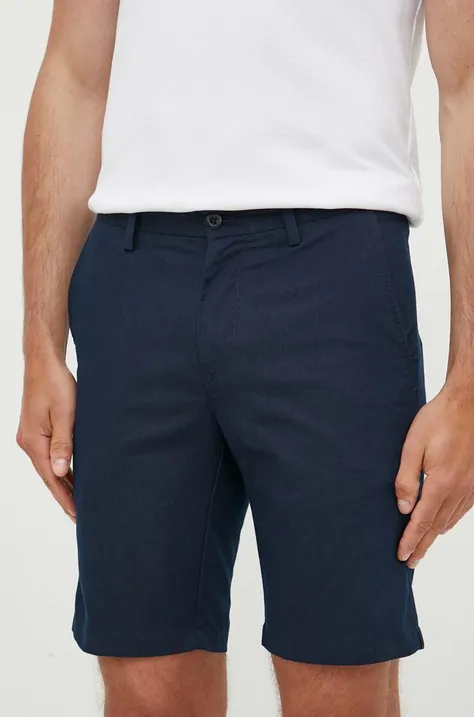 Kratke hlače Gant za muškarce, boja: tamno plava