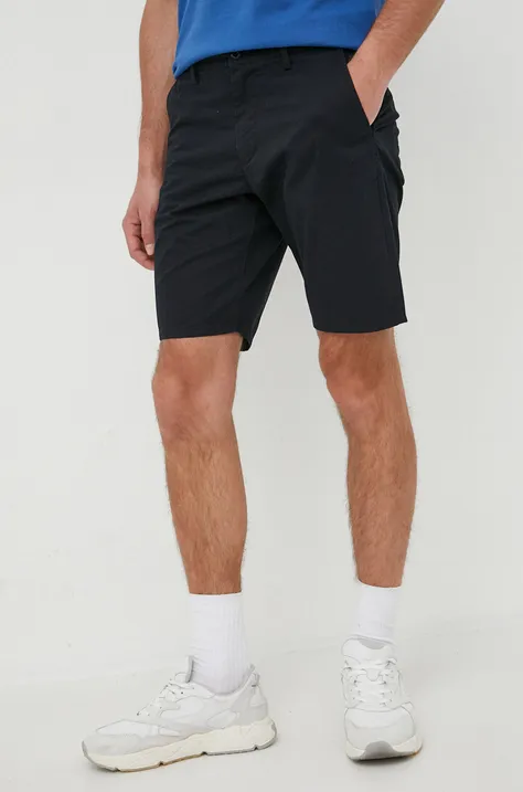 Gant pantaloni scurti din bumbac barbati, culoarea negru