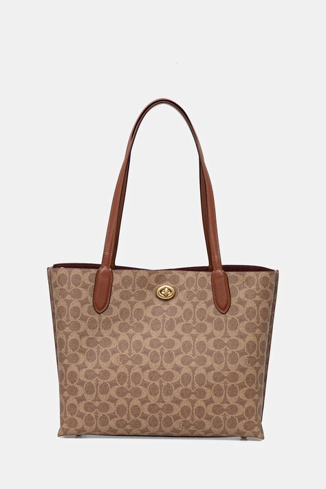 Coach poseta de piele