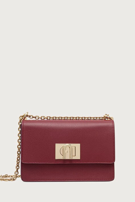 Furla Torebka crossbody damska skórzana czerwona BAFKACO.ARE000.CGQ00