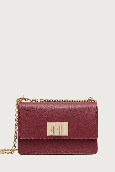 Furla Torebka crossbody damska skórzana czerwona BAFKACO.ARE000.CGQ00