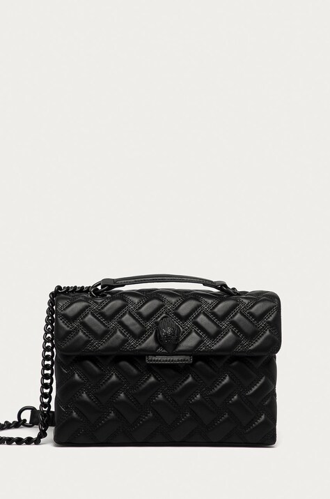 Kurt Geiger London Torebka skórzana kolor czarny