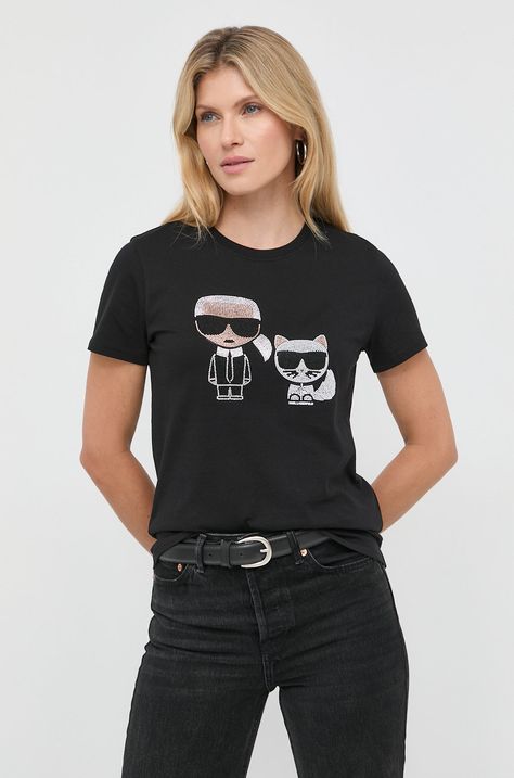 Karl Lagerfeld - T-shirt 210W1725