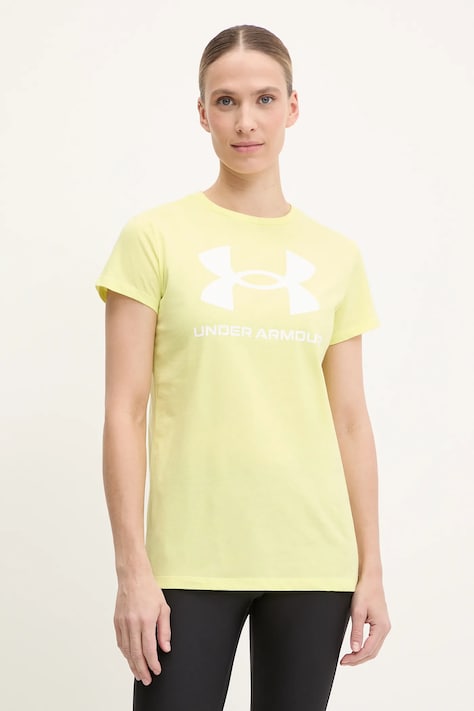 Tričko Under Armour dámsky, zelená farba