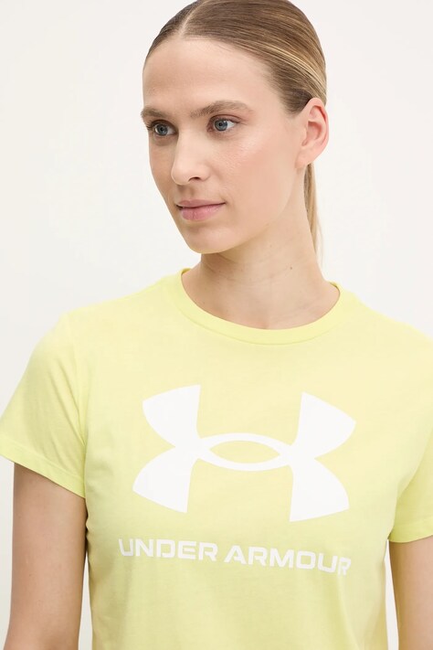 Футболка Under Armour — SS21-TSD16W, жовтий — фото 4