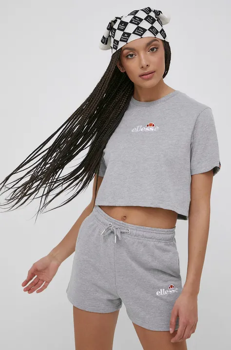 Μπλουζάκι Ellesse χρώμα: γκρι