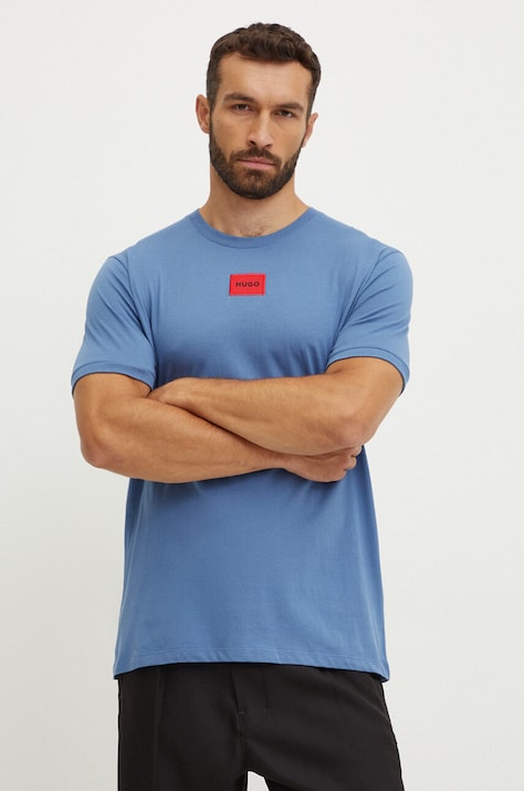 HUGO tricou din bumbac barbati, cu imprimeu, 50447978