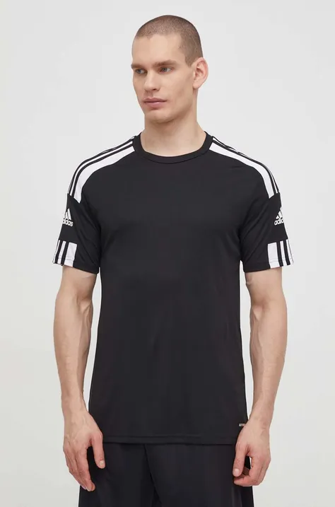 Tréninkové tričko adidas Performance Squadra 21 černá barva, s potiskem, GN5720