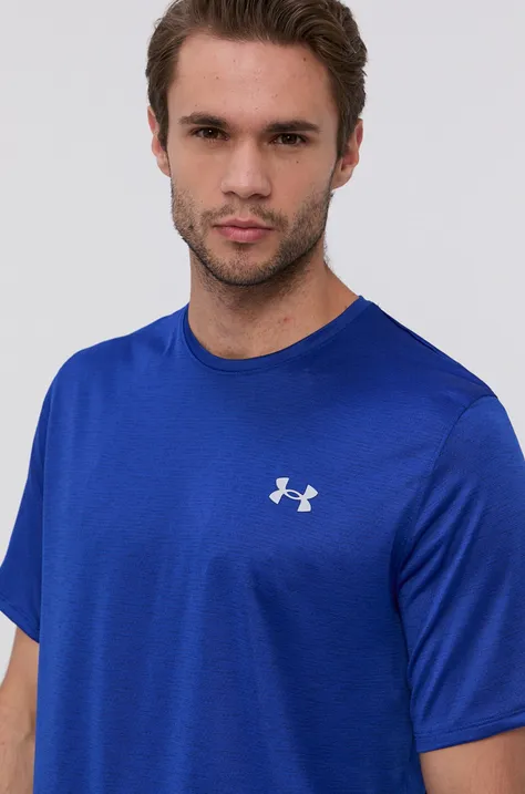 T-shirt Under Armour moški, mornarsko modra barva