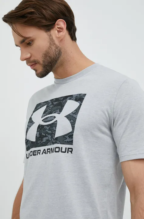 Under Armour t-shirt męski kolor szary 1361673-369