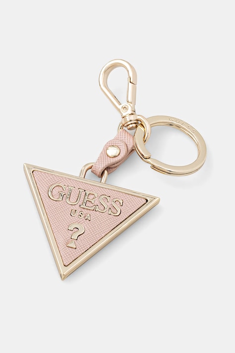 Μπρελόκ Guess χρώμα: ροζ