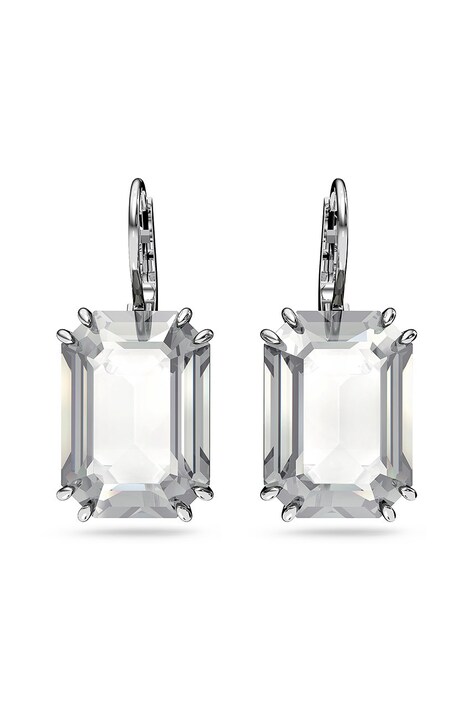 Swarovski cercei culoarea gri