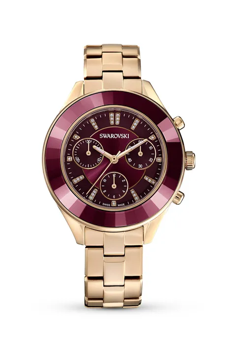 Часы Swarovski женский цвет розовый