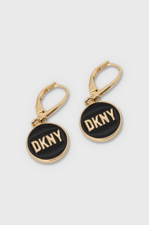 Сережки Dkny колір золотий