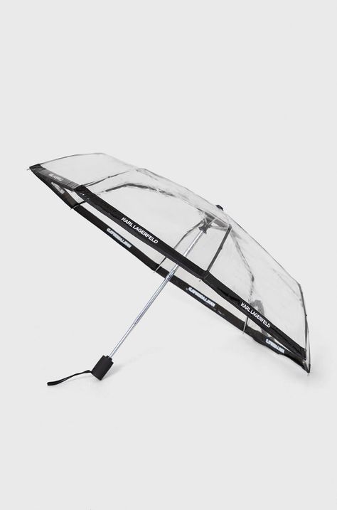 Karl Lagerfeld parasol 221W3906 kolor biały