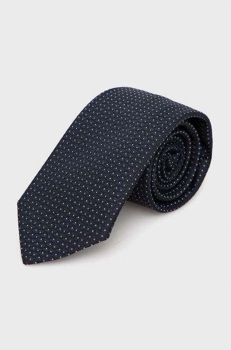 HUGO kravato z mešanico svile