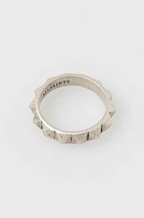 AllSaints ezüst gyűrű ezüst
