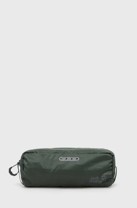 Kozmetična torbica Jack Wolfskin zelena barva