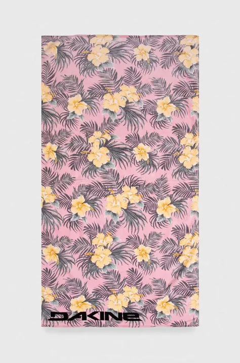 Хлопковое полотенце Dakine TERRY BEACH TOWEL 86 x 160 cm цвет розовый 10003712