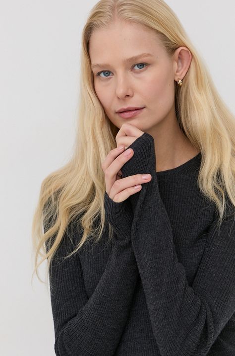 Вълнен пуловер Birgitte Herskind Camb