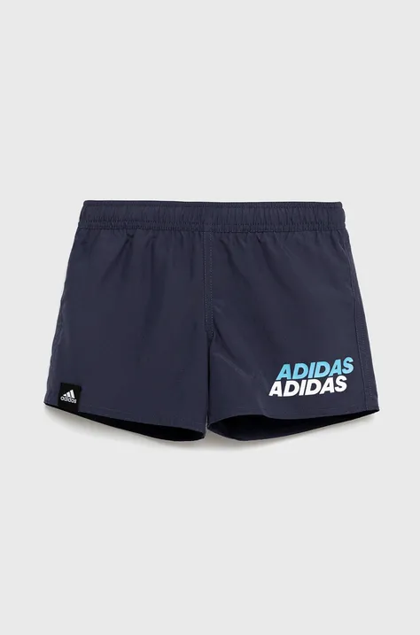 Dječje kratke hlače za kupanje adidas Performance boja: tamno plava