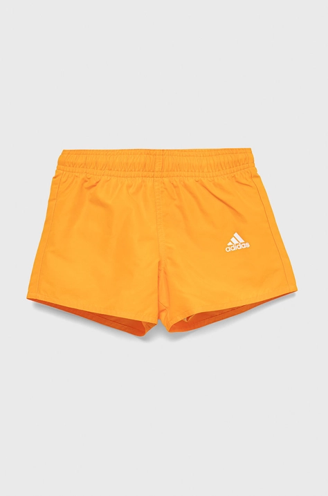 Dětské plavkové šortky adidas Performance HD7366 oranžová barva