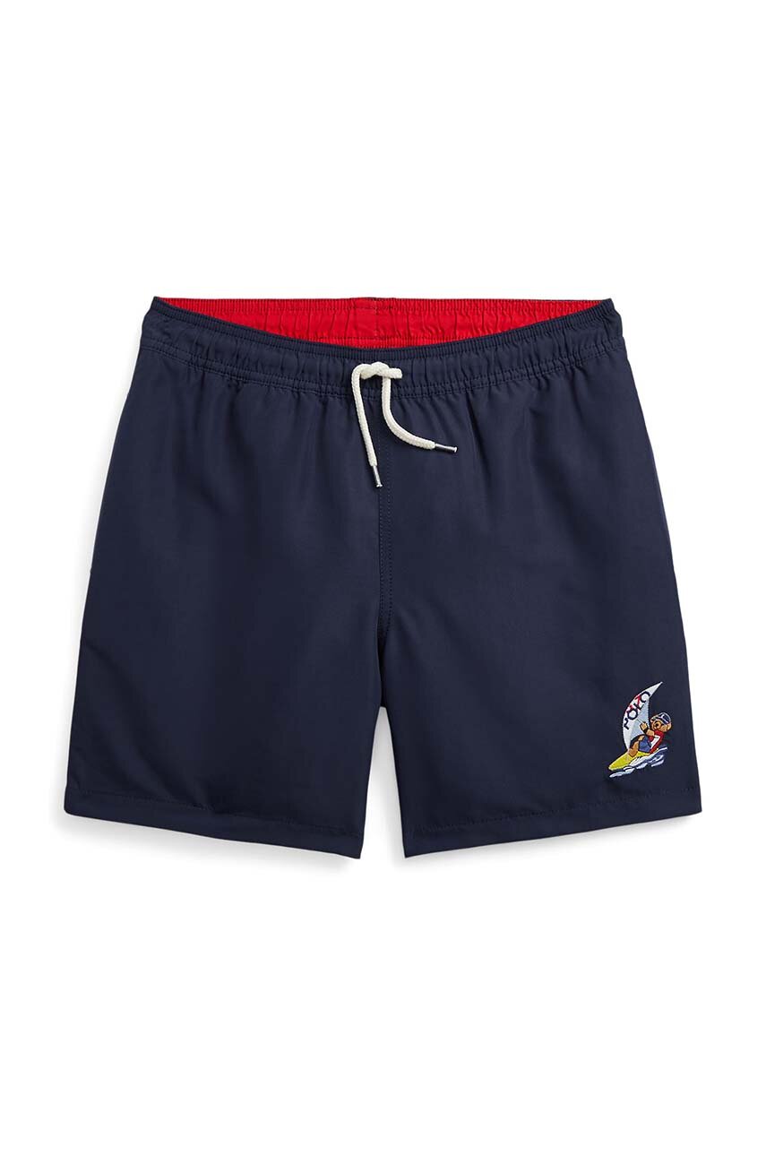 Παιδικά σορτς κολύμβησης Polo Ralph Lauren χρώμα: ναυτικό μπλε