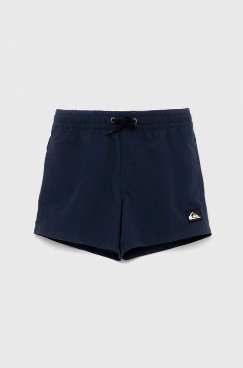 Quiksilver pantaloni scurti de baie copii culoarea albastru marin