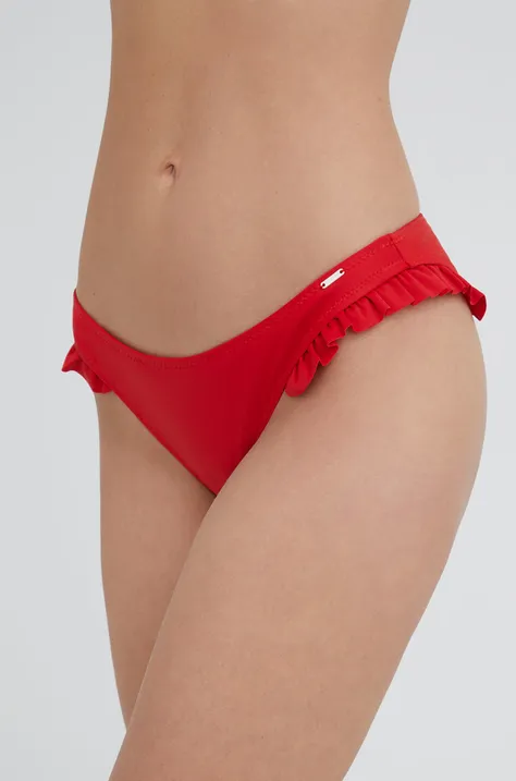 Pepe Jeans chiloti de baie Jade Bottom culoarea rosu