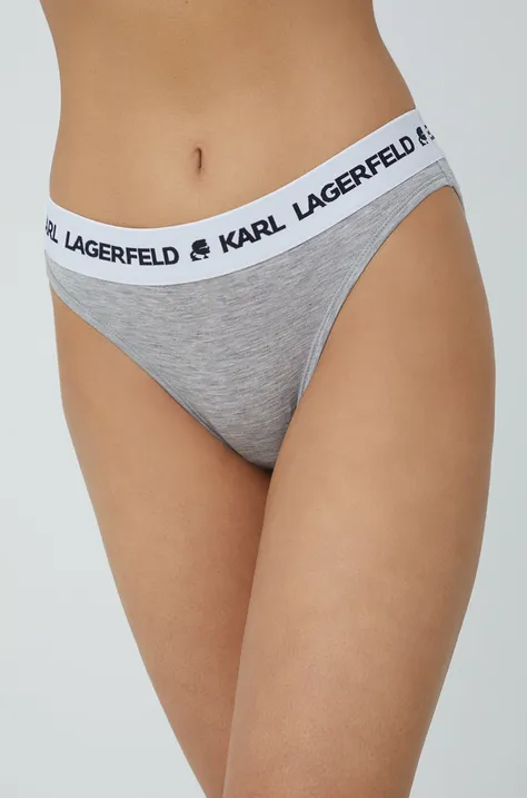 Труси Karl Lagerfeld колір сірий
