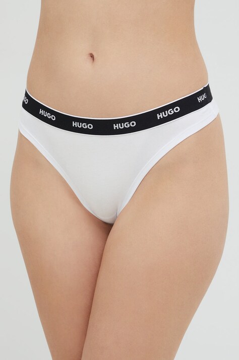 Стринги HUGO (3-pack) — SS22-BID1SD, чорний — фото 2