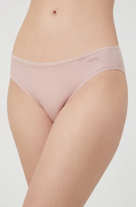Calvin Klein Underwear chiloți culoarea roz 000QF6817E