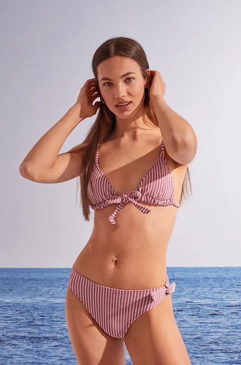 Bikini top women'secret Riviera χρώμα: μοβ