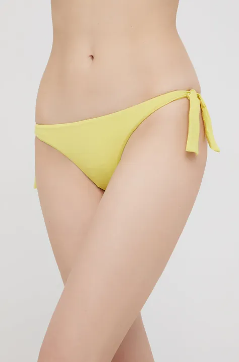 Bikini top Billabong χρώμα: κίτρινο