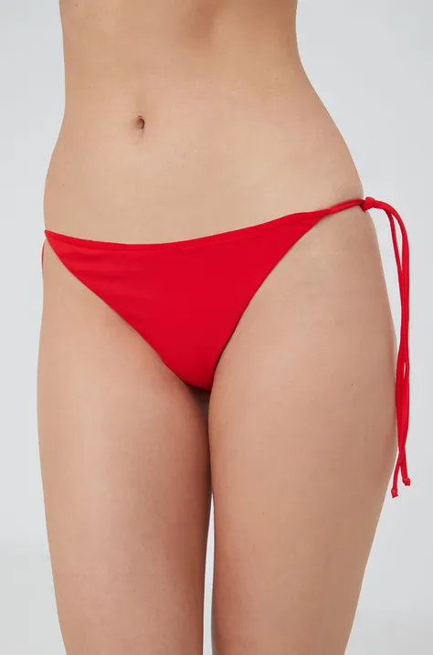 Moschino Underwear figi kąpielowe kolor czerwony