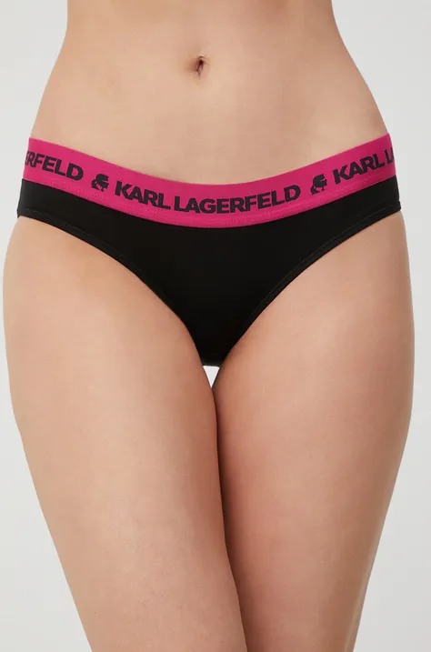Karl Lagerfeld figi (2-pack) 211W2125.61 kolor czarny