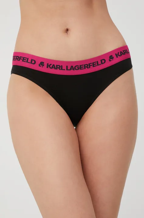 Труси Karl Lagerfeld колір чорний