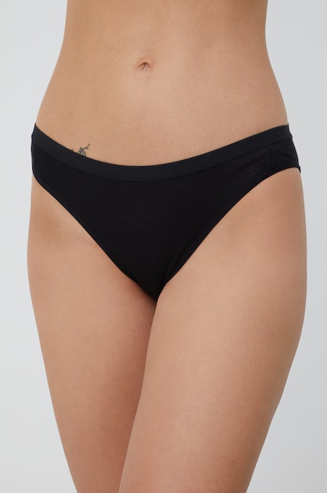 Функционално бельо Icebreaker Siren Bikini в черно