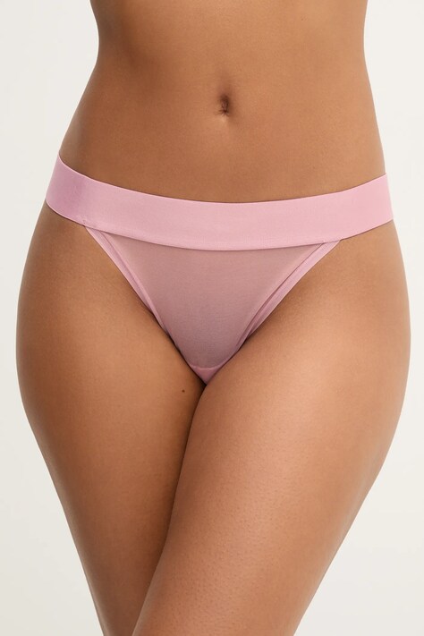 Spodnjice Dkny bež barva, DK8945