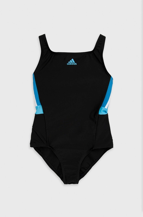 Дитячий купальник adidas Performance HC9652 колір чорний