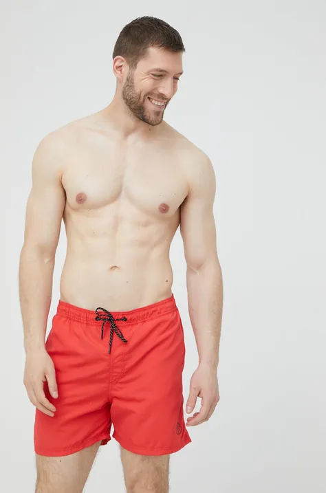 Kratke hlače za kupanje Jack & Jones boja: crvena