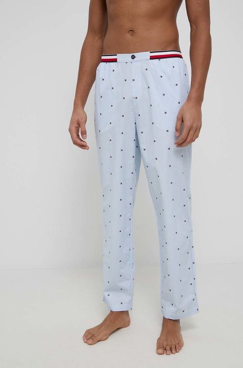 Tommy Hilfiger spodnie piżamowe bawełniane