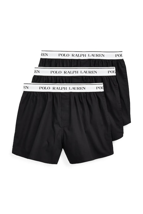Polo Ralph Lauren boxeralsó (3 db) fekete, férfi