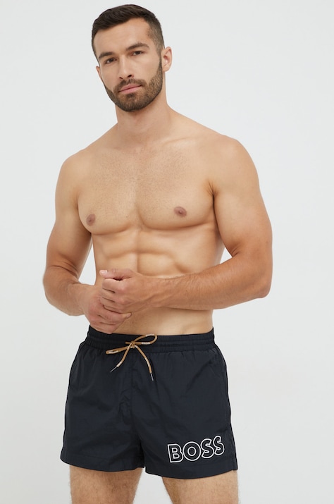 Купальные шорты BOSS Mooneye цвет чёрный