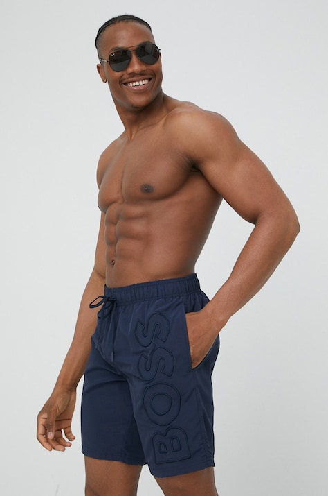 BOSS szorty kąpielowe 50469329 kolor granatowy 50469329