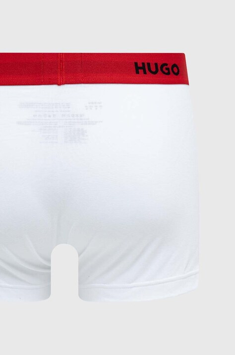 Боксери HUGO 3-pack TRUNK TRIPLET PACK — SS22-BIM0PY, барвистий — фото 6