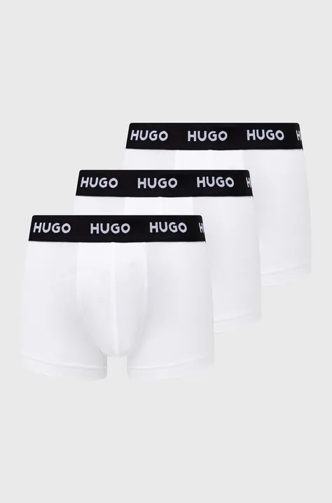 HUGO bokserki (3-pack) 50469786 męskie kolor biały
