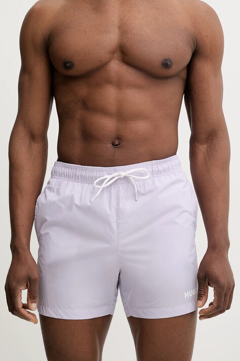 HUGO pantaloni scurti de baie culoarea violet